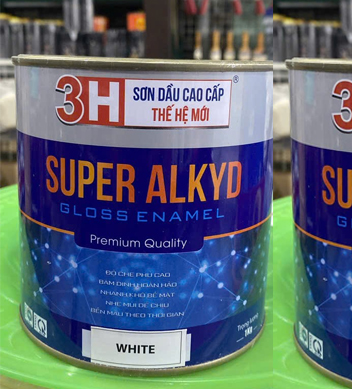Sơn Dầu Cao Cấp Thế Hệ Mới 3H SUPER ALKYD